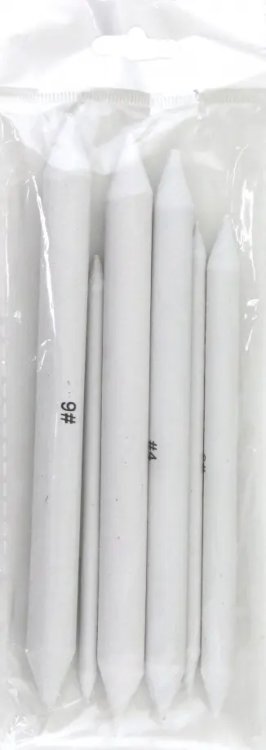 Набор растушевок бумажных, 6 штук Набор растушевок бумажных, 6 штук