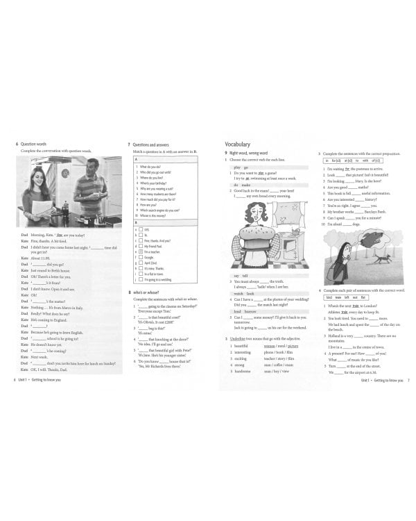 New Headway. Pre-Intermediate. 4th Edition. Workbook with Key