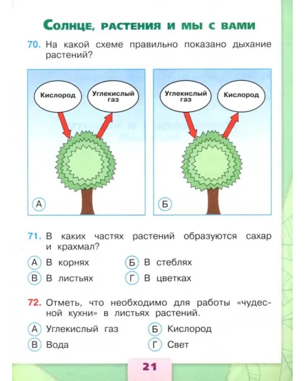 Окружающий мир. 3 класс. Тесты