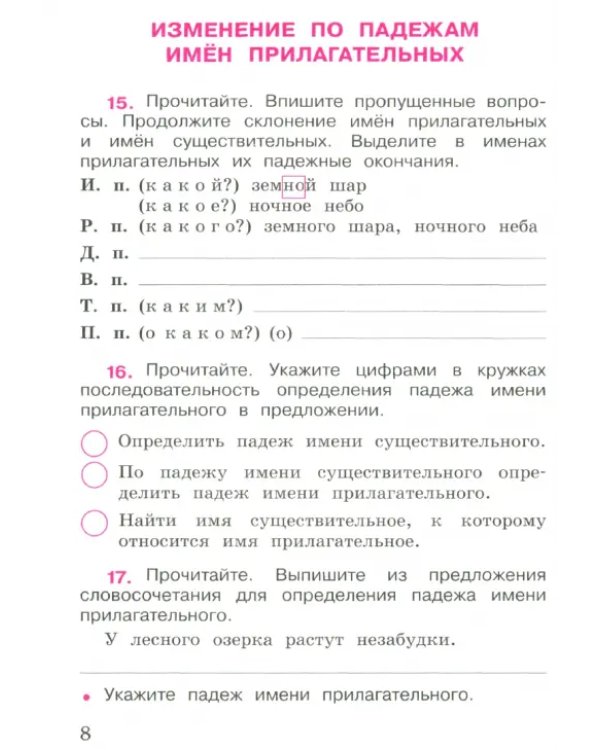 Русский язык. 4 класс. Рабочая тетрадь. В 2-х частях. Часть 2