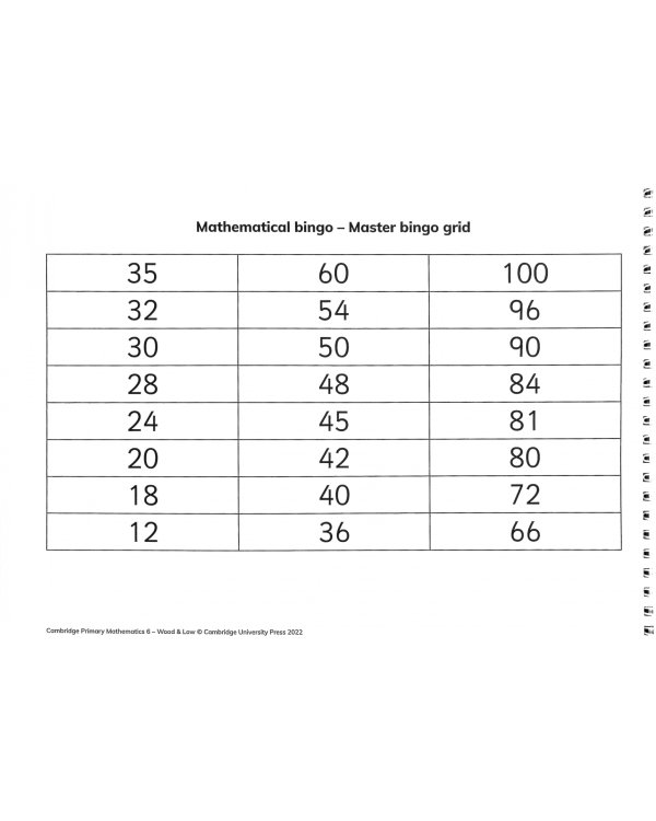 Cambridge Primary Mathematics. Games Book 6 with Digital Access