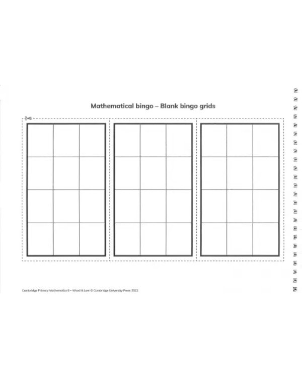 Cambridge Primary Mathematics. Games Book 6 with Digital Access