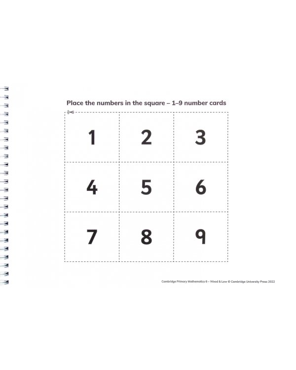 Cambridge Primary Mathematics. Games Book 6 with Digital Access