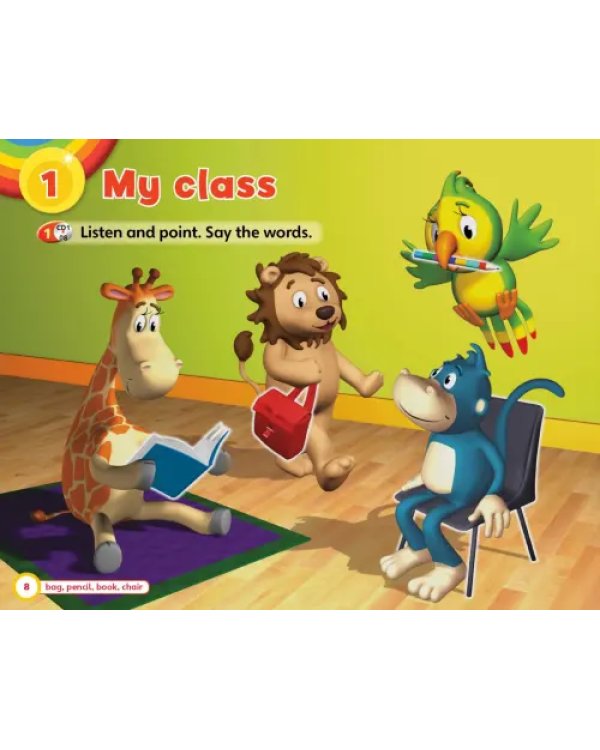 Super Safari. American English. Level 1. Student's Book with DVD-ROM