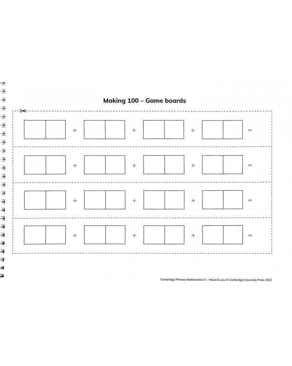 Cambridge Primary Mathematics. Games Book 5 with Digital Access