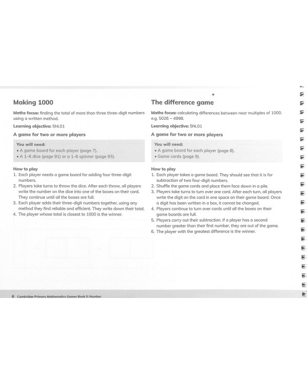 Cambridge Primary Mathematics. Games Book 5 with Digital Access