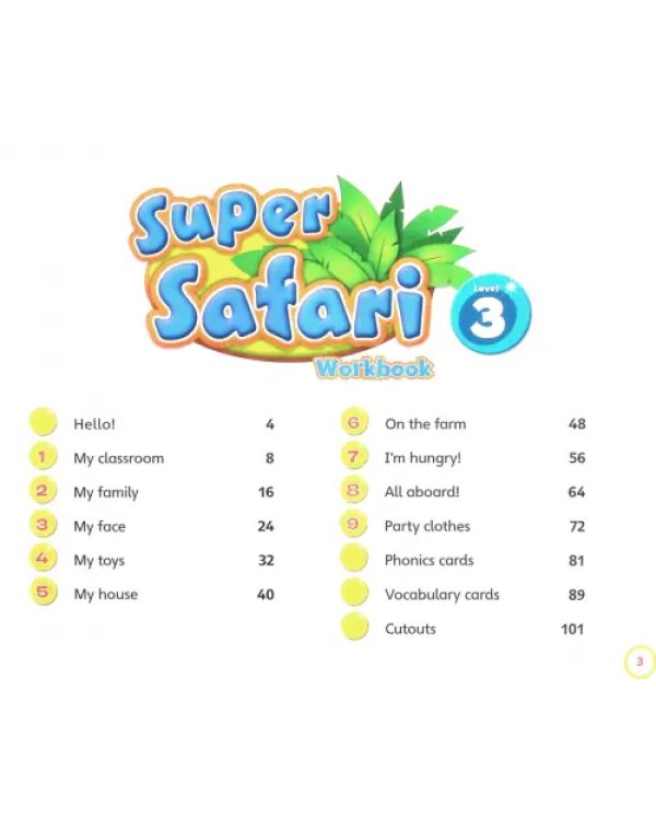 Super Safari. American English. Level 3. Workbook