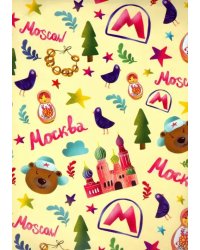 Бумага упаковочная №08, 60х85 см