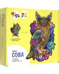 Пазл деревянный развивающий Сова, 170 деталей