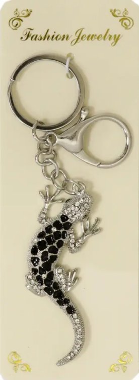 Брелок со стразами Ящерица Брелок со стразами Ящерица