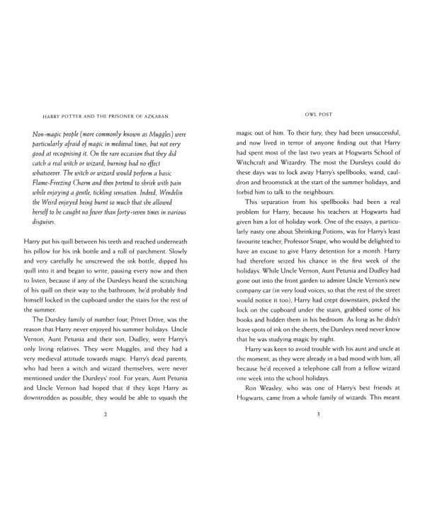 Harry Potter and the Prisoner of Azkaban - Gryffindor Edition