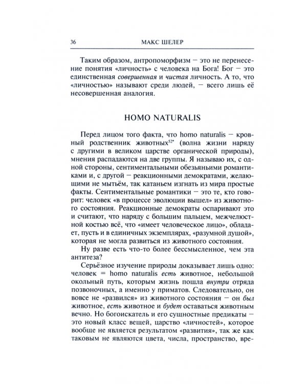 К идее человека
