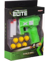 Бластер, светящийся в темноте, 2 в 1