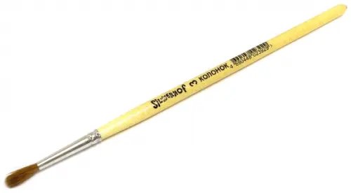 Кисть №3 Кисть художественная №3 "Emotions" (колонок, круглая) (981052)