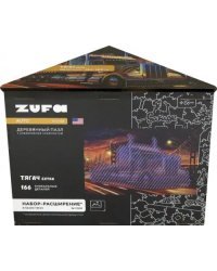 Деревянный фигурный пазл Тягач, дополнение, 166 деталей