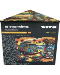 Деревянный фигурный пазл Лето на Майорке, 197 деталей