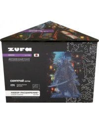 Деревянный фигурный пазл Cамурай, дополнение, 171 деталь