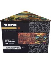 Деревянный фигурный пазл Лето на Майорке, дополнение, 122 детали