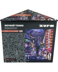 Деревянный фигурный пазл Ночной Токио, 189 деталей