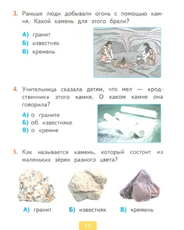Окружающий мир. 1 класс. Тесты к учебнику А. А. Плешакова. В 2-х частях. Часть 1