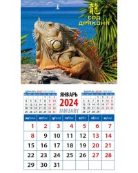 2024 Календарь Год дракона