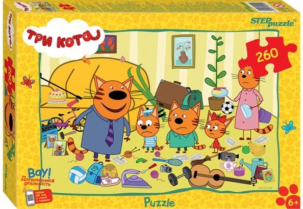 Puzzle-260 Три кота (new 3) Puzzle-260 Три кота (new 3)