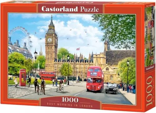Puzzle, 1000 элементов Пазл Утро в Лондоне, 1000 элементов