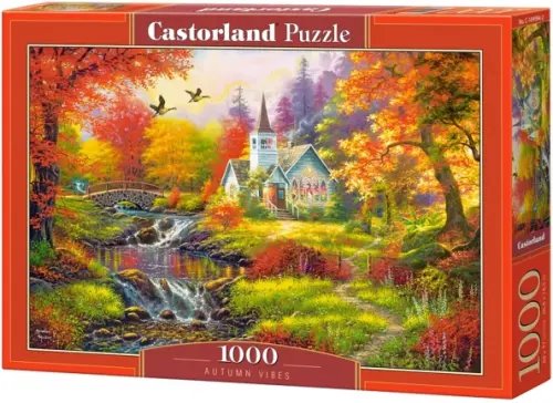 Puzzle, 1000 элементов Пазл Золотая осень, 1000 элементов