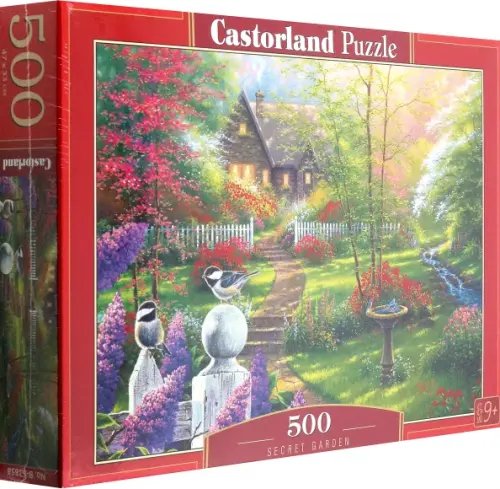 Puzzle-500 Пазл Таинственный сад, 500 элементов