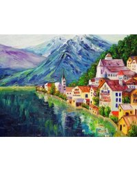 Алмазная мозаика Северная Италия