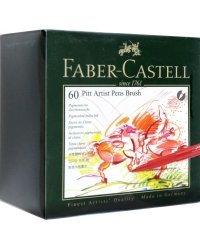 Ручки капиллярные Brush, 60 цветов