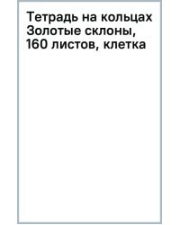 Тетрадь на кольцах Золотые склоны гор, А5, 160 листов, клетка