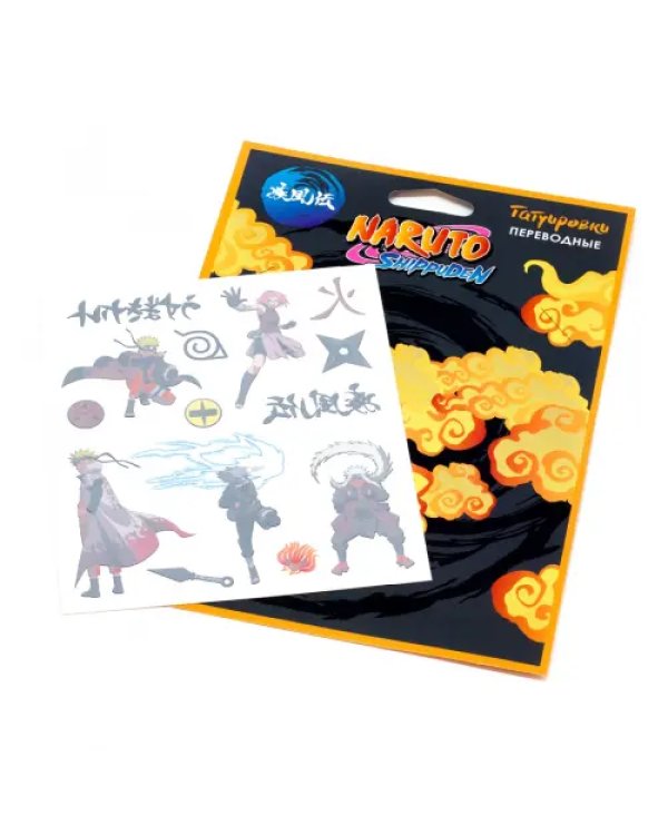 Татуировки переводные Naruto