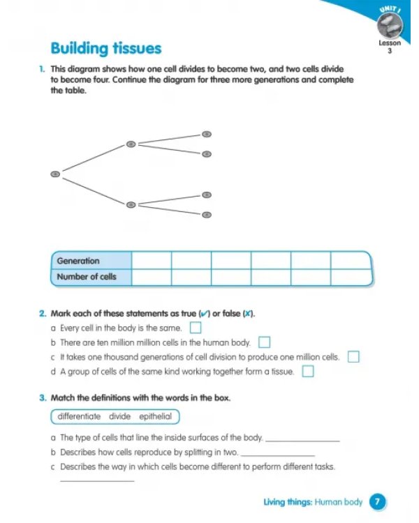 Дополнительное изображение книги «Macmillan Science. Level 6. Workbook»