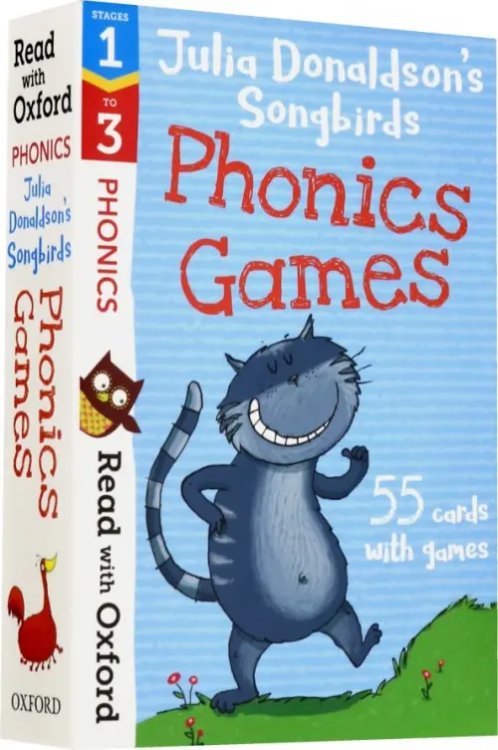 Read with Oxford Julia Donaldson's Songbirds Phonics Games. Stages 1-3