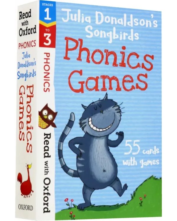 Дополнительное изображение книги «Julia Donaldson's Songbirds Phonics Games. Stages 1-3»