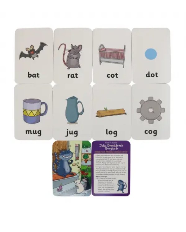 Дополнительное изображение книги «Julia Donaldson's Songbirds Phonics Games. Stages 1-3»