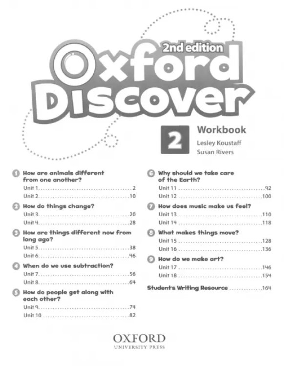 Oxford Discover. Second Edition. Level 2. Workbook with Online Practice