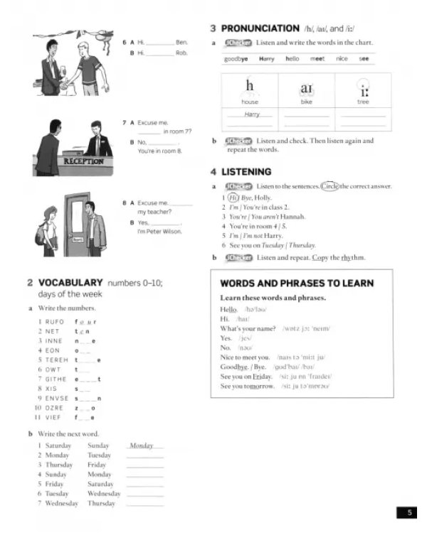English File. Third Edition. Beginner. Workbook with key