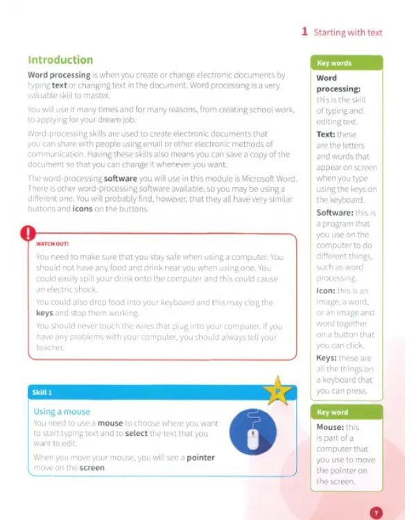 Cambridge ICT Starters. Initial Steps