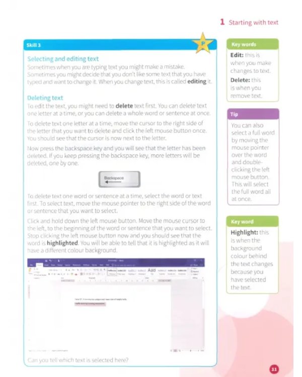 Cambridge ICT Starters. Initial Steps