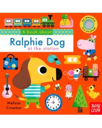 A Book About Ralphie Dog at the station