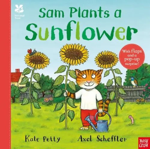 Axel Scheffler National Trust planting books Sam Plants a Sunflower