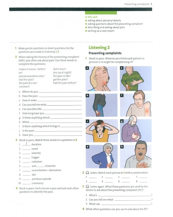 Oxford English for Careers. Medicine 1. Student's Book