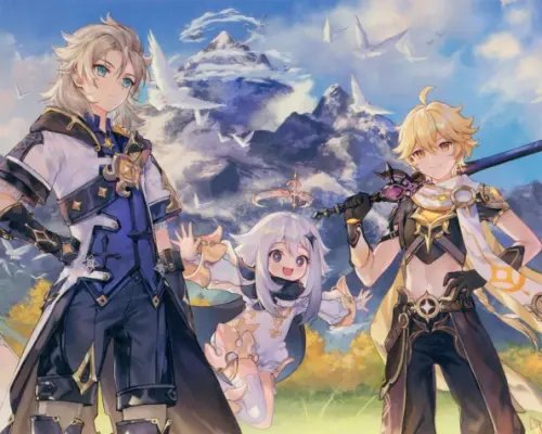 Картины для раскрашивания по номерам Картина для раскрашивания по номерам Геншин. Принц мела