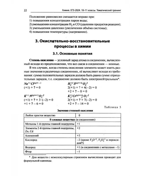 ЕГЭ-2024 Химия. 10–11 классы. Тематический тренинг. Задания базового и повышенного уровней сложности