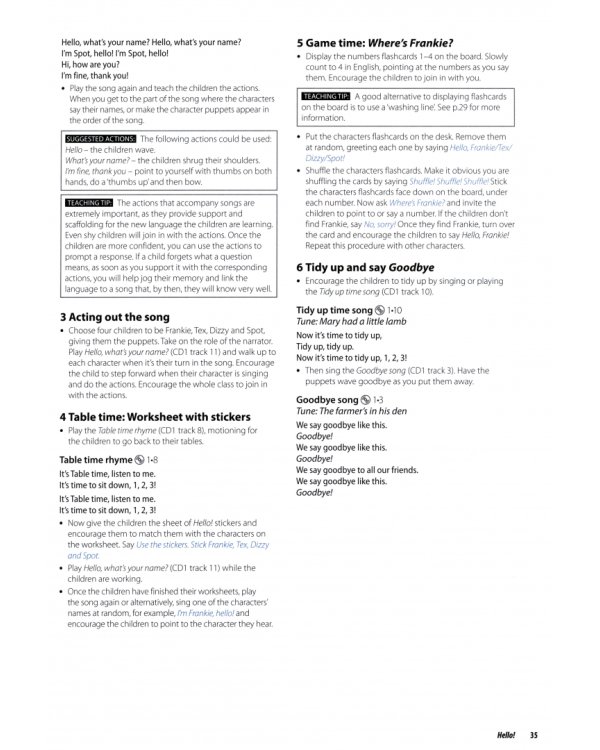Jump In! Level A. Teacher's Book