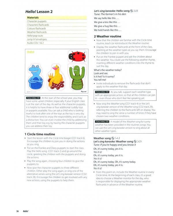 Jump In! Level A. Teacher's Book