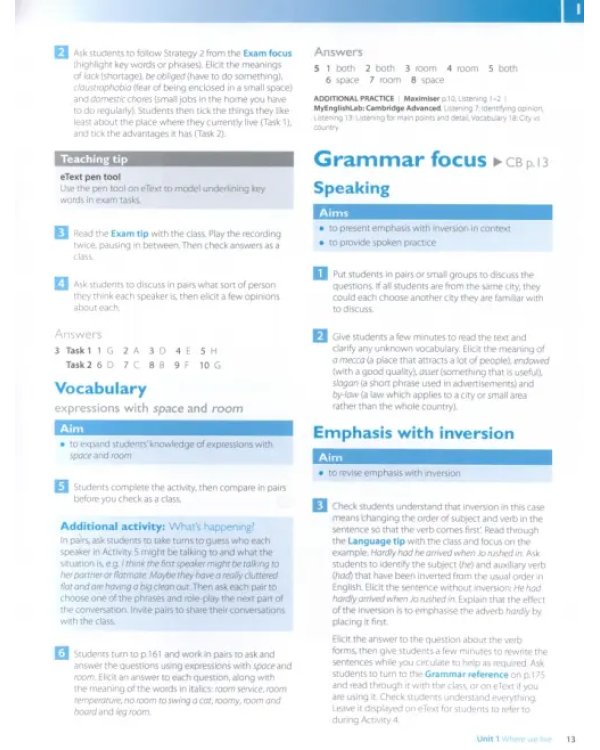 Gold. Advanced. Teacher's Book with Online Testmaster. With 2015 Exam Specifications