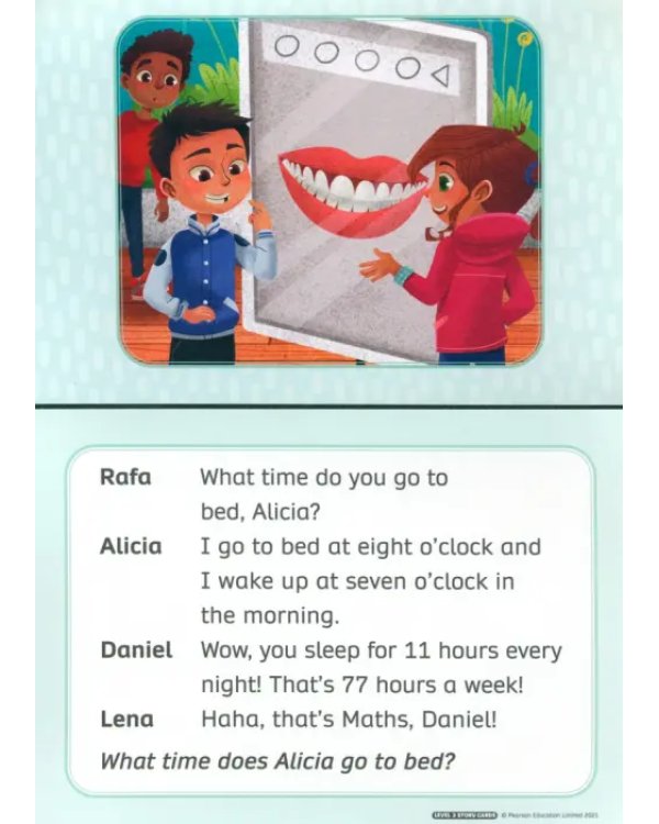 Rise and Shine. Level 3. Storycards